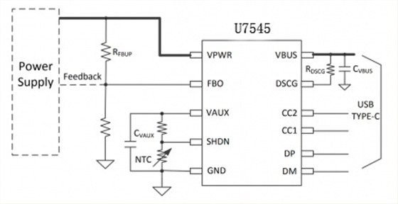 U7545應用簡圖